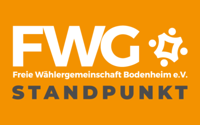 FWG – Haushaltsrede 2020 Ortsgemeinde Bodenheim